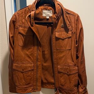 Lucky Brand Tan Military Field Jacket